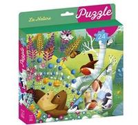 Ma boite a puzzle 24p nature Leïla Brient (Illustration)
