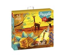 Ma boite à puzzle 24pièces - La savane - Dès 4 ans