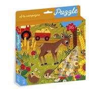 Ma boite a puzzle 36p campagne - Federica Iossa - Lito - Boîte ou accessoire - Jeux livres objets