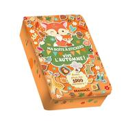 Ma boite à stickers - Automne - Boîte métal avec 1000 stickers - 3 ans