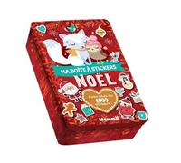 Ma boite à stickers - Noël (Renard blanc et oiseau) - Avec plus de 1000 stickers ! - Collectif - Hemma - Boîte ou accessoire - Jeux livres objets