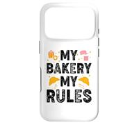 Ma Boulangerie, Mes règles - Funny Bakery Baker Coque pour iPhone 17 Pro
