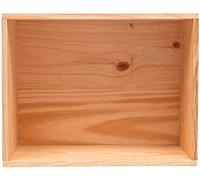 Ma Bouteille - Etagère en Bois Format Caisse de Vin - Rangement et décoration (équivalent 6 Bouteilles) - A l'unité