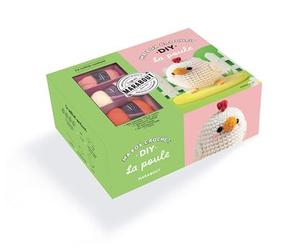 Ma box crochet Poule Apily +fils + crochet + yeux + livret - Annick Ly - @a.p.i.l.y - Marabout - Boîte ou accessoire - Jeux livres objets