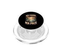 Ma Canne Mon Silence Ma Paix Pêche Étang PopSockets PopGrip pour MagSafe