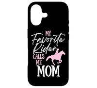 Ma cavalière préférée m'appelle Maman, passionnée de Chevaux, équestre Coque pour iPhone 17