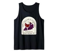 Ma Cave est Plus Profonde Que ma Patience Funny Wine Débardeur