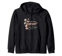 Ma Chère Maman Je t'aime - fête des mères Sweat à Capuche