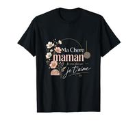 Ma Chère Maman Je t'aime - fête des mères T-Shirt Graphique avec Valeur