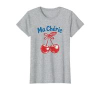 Ma Chérie French Cherry Fruit Romantic Cute T-Shirt