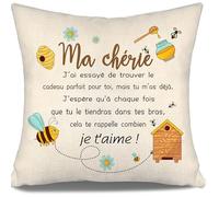 Ma chérie J’AI essayé de trouver Le Cadeau Parfait pour toi mais tu m’as déjà Housses de Coussin pour la Petite Amie Petit ami C'est Un Cadeau Amusant pour la Saint-Valentin Noël (Petite Amie-a)