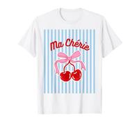 Ma cherie Ma chérie Cherry Girl Esthétique T-Shirt