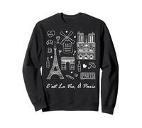Ma Chérie Paris I Love Paris Tour Eiffel France Sweatshirt