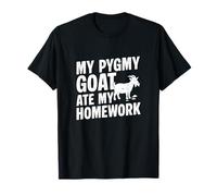 Ma chèvre pygmée a mangé Mes devoirs Funny Goatherd Un éleveur de chèvres T-Shirt