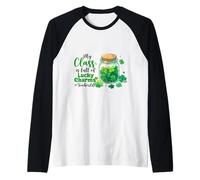 Ma st Pleine de Porte-Bonheur pour Les professeurs de la Saint-Patrick Manche Raglan