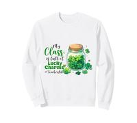 Ma st Pleine de Porte-Bonheur pour Les professeurs de la Saint-Patrick Sweatshirt