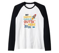 Ma Classe Heureuse de 2026 s'envole dans Un Avenir radieux Manche Raglan