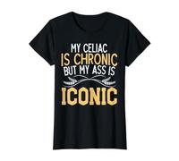 Ma cœliaque est Chronique mais Mon Cul est emblématique sans Gluten T-Shirt Graphique avec Valeur