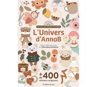 Ma collection de stickers : AnnaB & Tous les mots doux - AnnaB - De Saxe Eds - broché - Livre-jeu