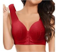 Ma commande avec boutonnière sur le devant sans maillot de corps réglable, grand soutien-gorge bonnet avec joli dos, c, XL