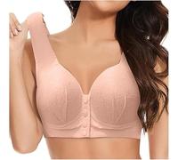 Ma commande avec boutonnière sur le devant sans maillot de corps réglable, grand soutien-gorge bonnet avec joli dos, a, M