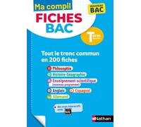Ma Compil Fiches BAC Terminale Tronc commun en 200 fiches - Katy Grissault - Nathan - relié - Scolaire / Universitaire