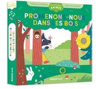 Ma comptine animée - Promenons-nous dans les bois Vanessa Robidou (Illustration)