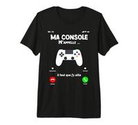 Ma Console m'appelle il Faut Que j'y aille, Humour Ado Geek T-Shirt Haut de Gamme
