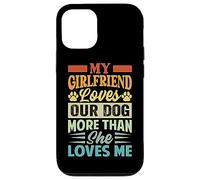 Ma Copine Aime Notre Chien Plus qu'elle ne m'aime Coque pour iPhone 12/12 Pro