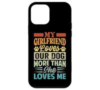 Ma Copine Aime Notre Chien Plus qu'elle ne m'aime Coque pour iPhone 12 Mini