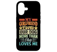 Ma Copine Aime Notre Chien Plus qu'elle ne m'aime Coque pour iPhone 17