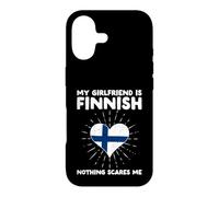 Ma Copine est finlandaise, Rien ne m'effraie - Finland Heart Coque pour iPhone 17
