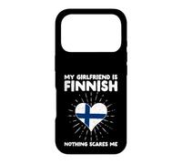 Ma Copine est finlandaise, Rien ne m'effraie - Finland Heart Coque pour iPhone 17 Pro