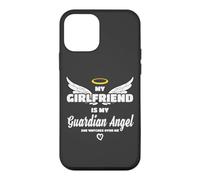 Ma Copine est Mon Ange, Elle me Regarde en mémoire Coque pour iPhone 12 Mini