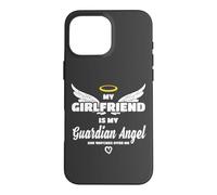 Ma Copine est Mon Ange, Elle me Regarde en mémoire Coque pour iPhone 16 Pro Max
