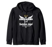Ma Copine est Mon Ange, Elle me Regarde en mémoire Sweat à Capuche