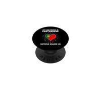 Ma Copine est Portugaise, Rien ne m'effraie Portugal Heart PopSockets PopGrip Adhésif