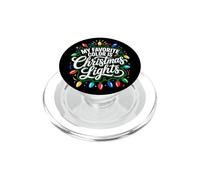 Ma Couleur préférée au Monde est Les lumières de Noël PopSockets PopGrip pour MagSafe