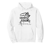 Ma Couleur préférée est la Nature des Feuilles d'automne Sweat à Capuche