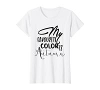 Ma Couleur préférée est la Nature des Feuilles d'automne T-Shirt Graphique avec Valeur