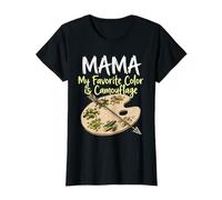 Ma Couleur préférée est l'art de Maman Camouflage T-Shirt