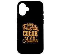 Ma Couleur préférée est l'automne Coque pour iPhone 16