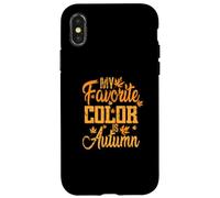 Ma Couleur préférée est l'automne Coque pour iPhone X/XS