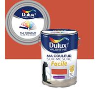 Ma Couleur Sur-mesure par Dulux Valentine - Peinture Intérieure Murs, Plafonds, Boiseries - Facile à appliquer - Velours Orange Sanguine 5 L