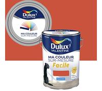 Ma Couleur Sur-mesure par Dulux Valentine - Peinture Intérieure Murs, Plafonds, Boiseries - Facile à appliquer - Mat Orange Sanguine 5 L
