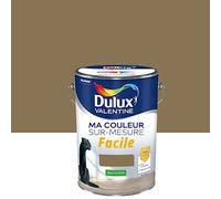 Ma Couleur Sur-mesure par Dulux Valentine - Peinture Intérieure Murs, Plafonds, Boiseries - Facile à appliquer - Satin JONC DE MER INTENSE 5 L