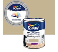 Ma Couleur Sur-mesure par Dulux Valentine - Peinture Intérieure Murs, Plafonds, Boiseries - Finition Parfaite - 98% d'opacité - Velours Bambou 2,5 L - Palette Intemporelle