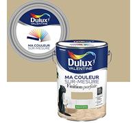 Ma Couleur Sur-mesure par Dulux Valentine - Peinture Intérieure Murs, Plafonds, Boiseries - Finition Parfaite - 98% d'opacité - Satin Bambou 5 L - Palette Intemporelle