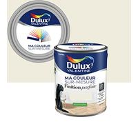 Ma Couleur Sur-mesure par Dulux Valentine - Peinture Intérieure Murs, Plafonds, Boiseries - Finition Parfaite - 98% d'opacité - Satin Voile Blanc 2,5 L - Palette Jeu