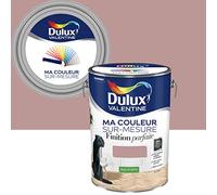Ma Couleur Sur-mesure par Dulux Valentine - Peinture Intérieure Murs, Plafonds, Boiseries - Finition Parfaite - 98% d'opacité - Satin Vieux Rose 5 L - Palette expressive